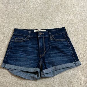 Hollister size 0 Jean shorts